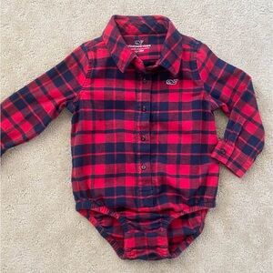 12-18 month Vineyard Vines button-up onesie